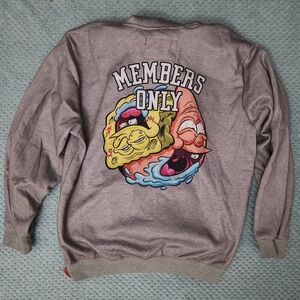 Members Only Gray Graphic Sweater